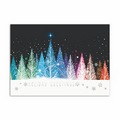 Sparkling Forest Greeting Card - Silver Lined White Envelope
